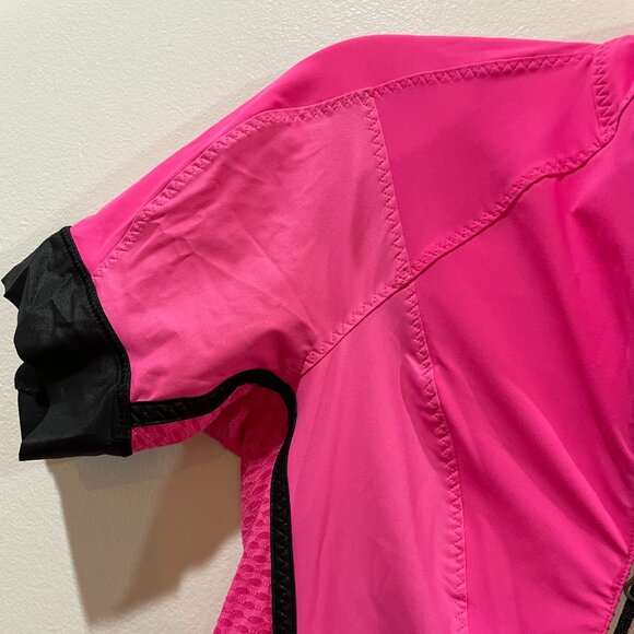 Lululemon Paceline Cycling Jersey Pinkelicious Size 4 Zip Front Jacket Vancouver - Picture 4 of 16
